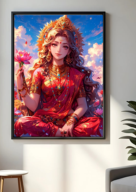 Maa Lakshmi poster || devotional poster