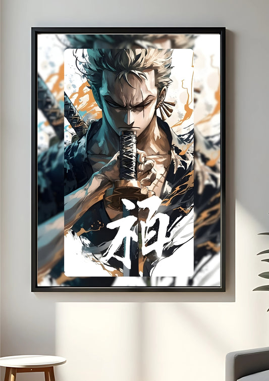 Roronoa Zoro #2 poster ||  One Piece poster