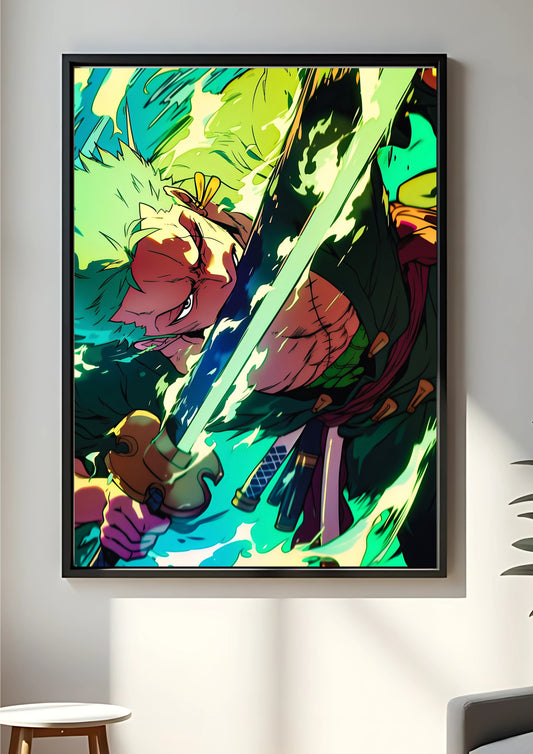 Roronoa Zoro #1 poster ||  One Piece poster