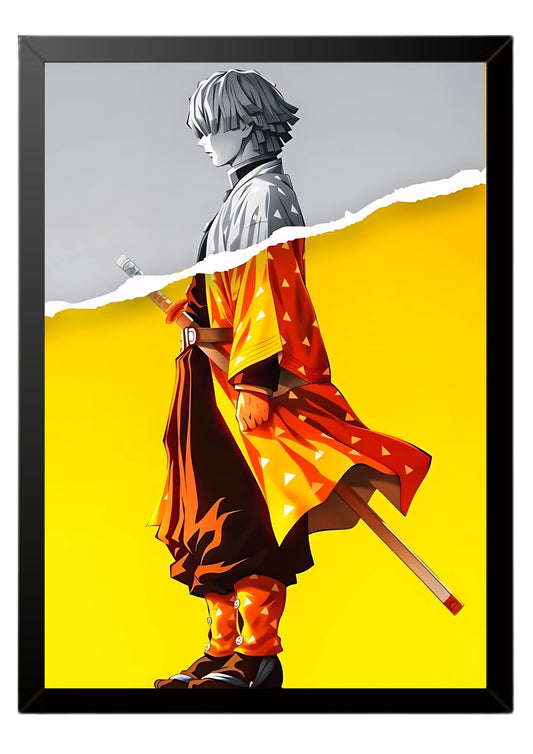 Zenitsu Agatsuma#2 poster || Demon Slayer poster