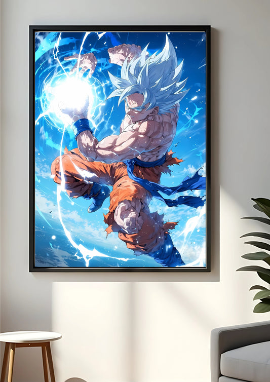 Goku Hame Kami poster || Dragon Ball Z poster