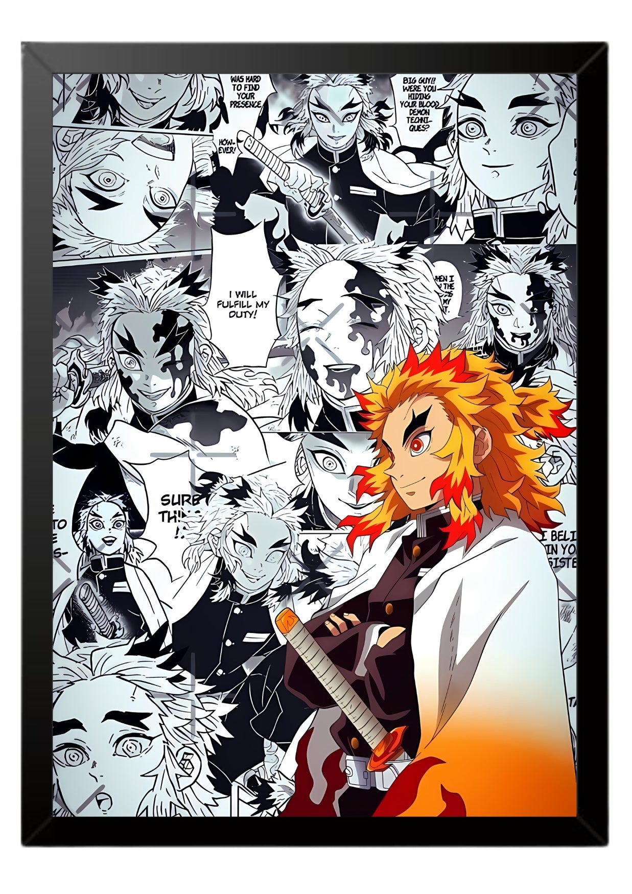 Kyojuro Rengoku #1 poster || Demon Slayer poster
