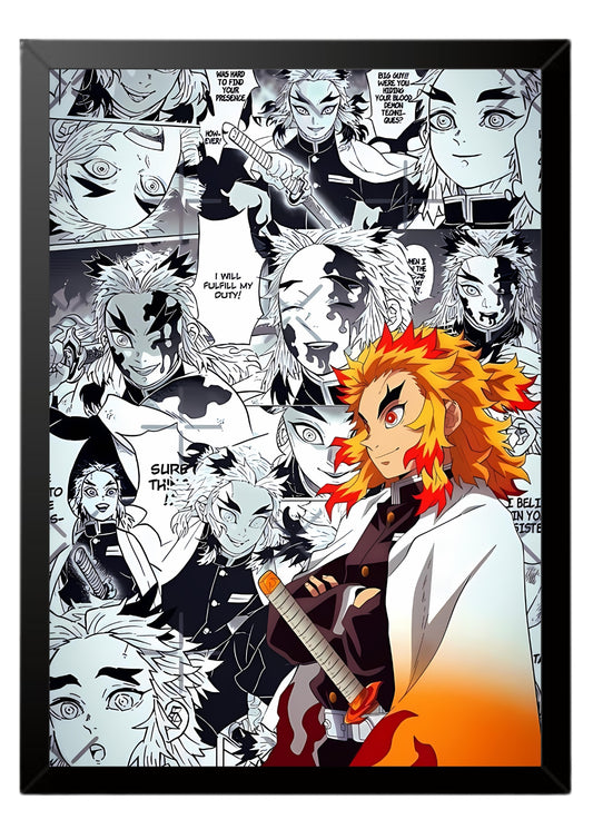 Kyojuro Rengoku #1 poster || Demon Slayer poster