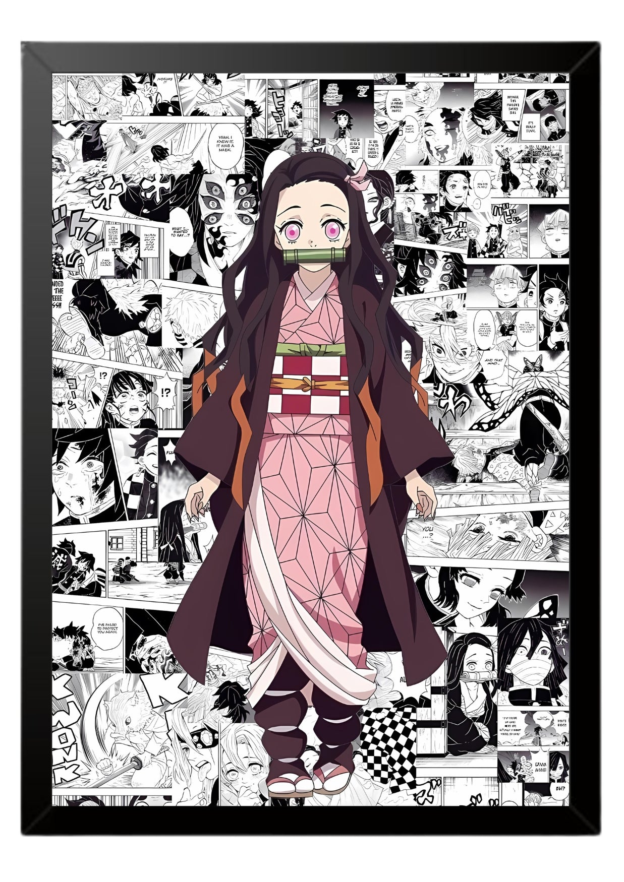 Nezuko Kamado #1 poster || Demon Slayer poster