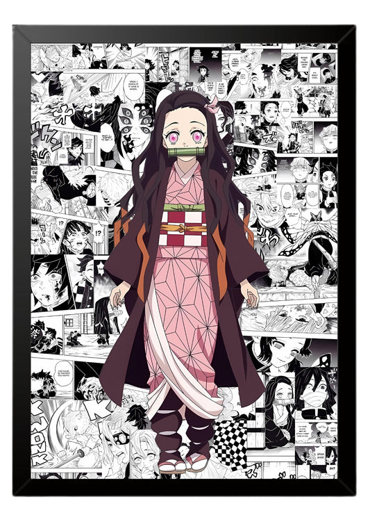 Nezuko Kamado #1 poster || Demon Slayer poster