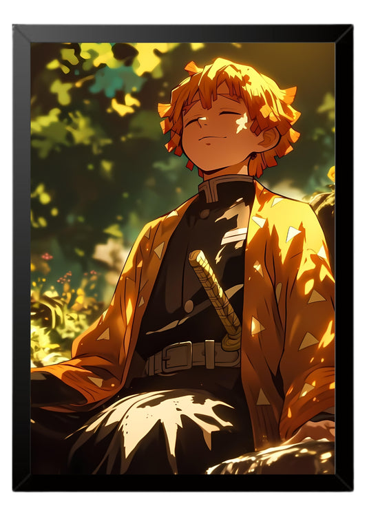 Zenitsu Agatsuma #1 poster || Demon Slayer poster