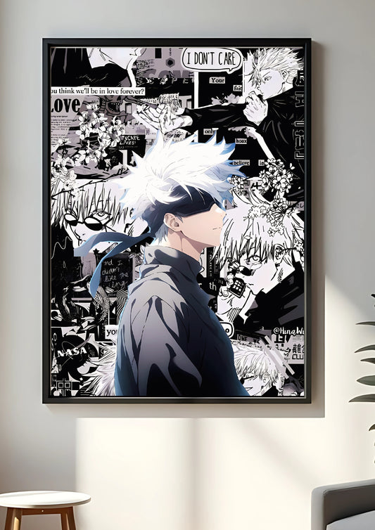 Satoru Gojo #10 poster || jujutsu kaisen poster